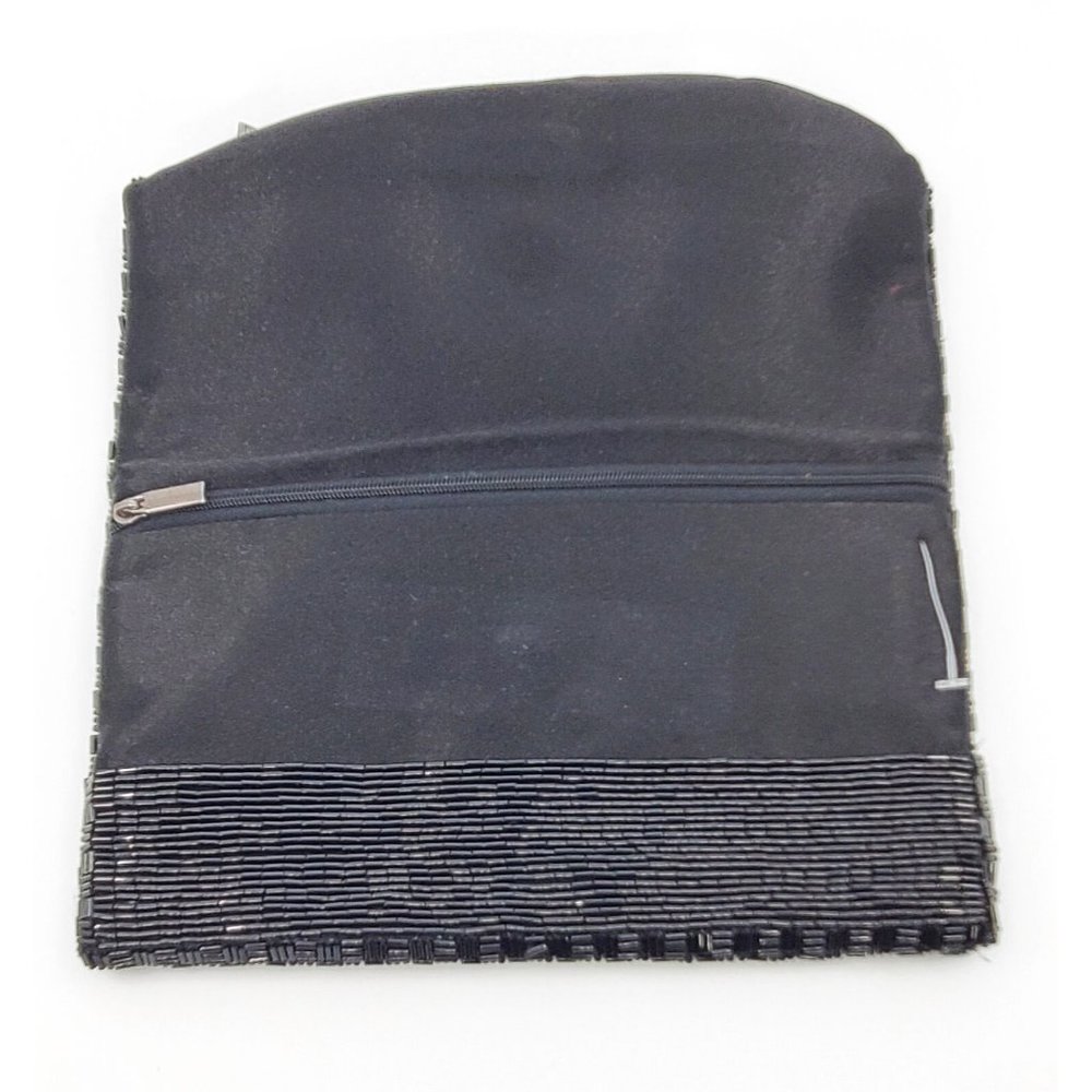 Grab the Stunning INC Black Lindsayy XX Lurex Clutch at a Reduced Price! - Picture 2 of 4